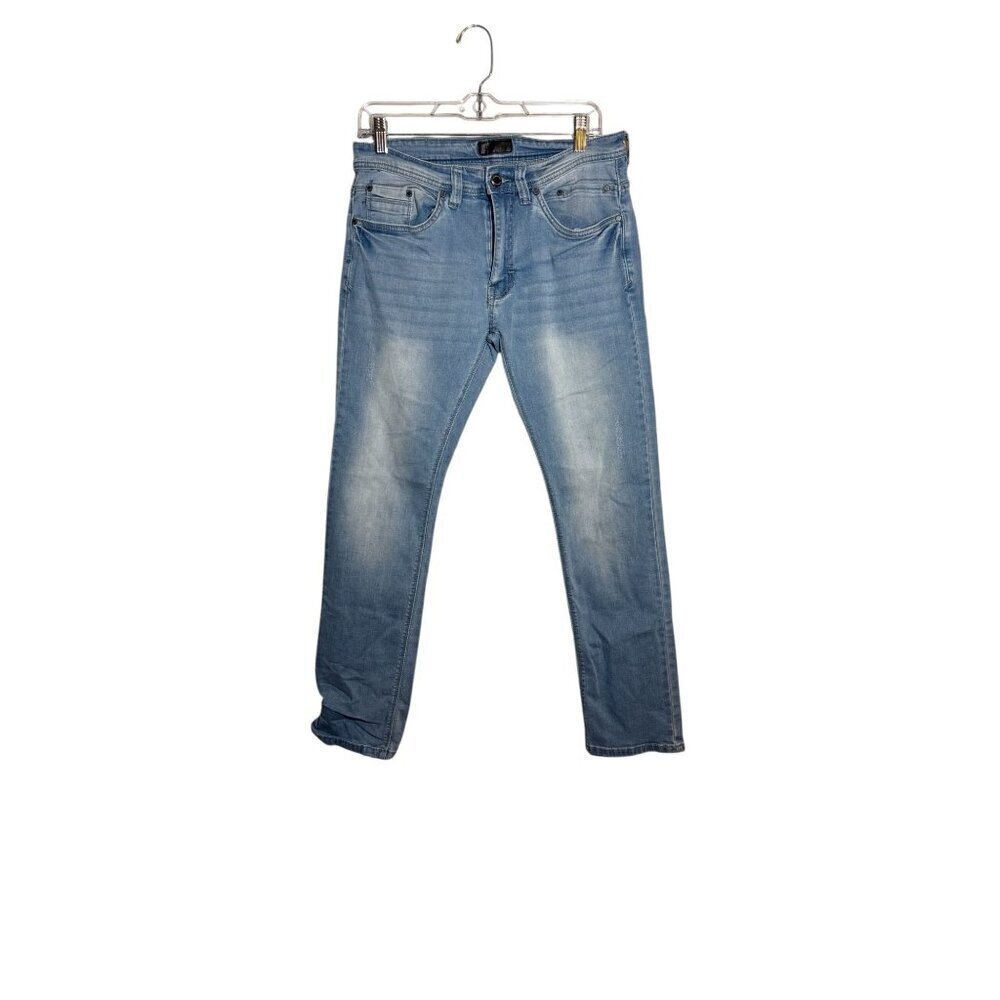 Steves Jeans Light Wash Denim Mens Slim Fit Size 30/32 Cotton Blend